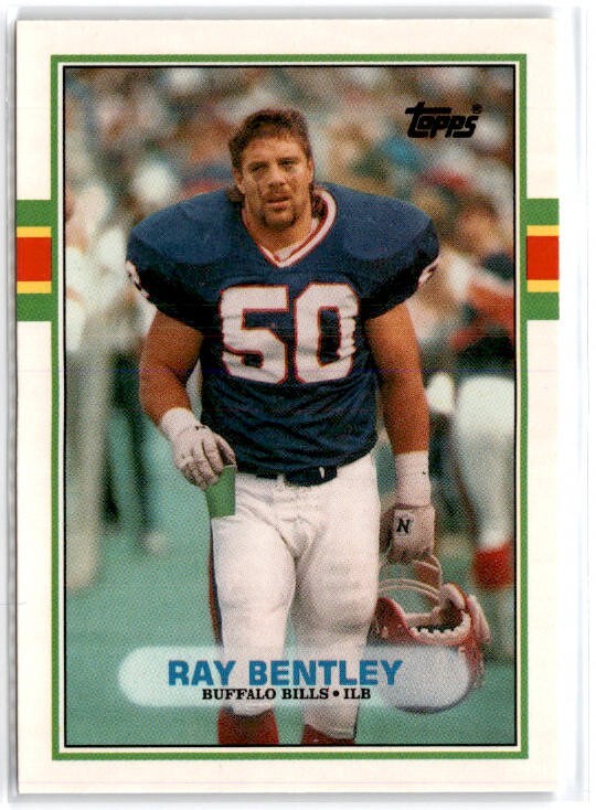 1989 Topps Traded Ray Bentley #4T Bills