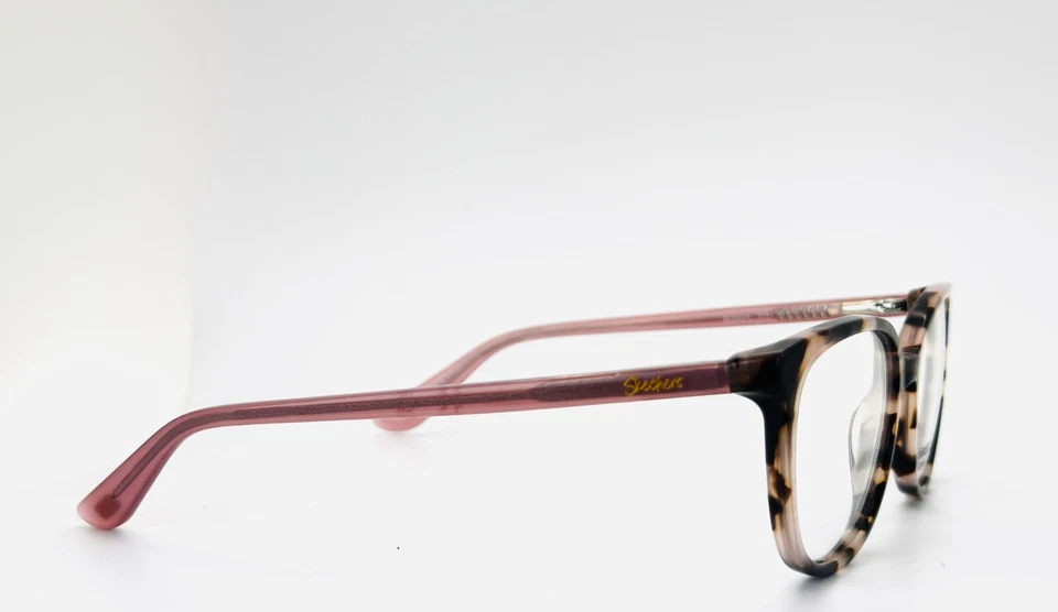 SKECHERS SE50024 074 Tortoise Pink Cat Eye Full Rim Eyeglasses 50-17-140 B:40  - Image 3 of 4