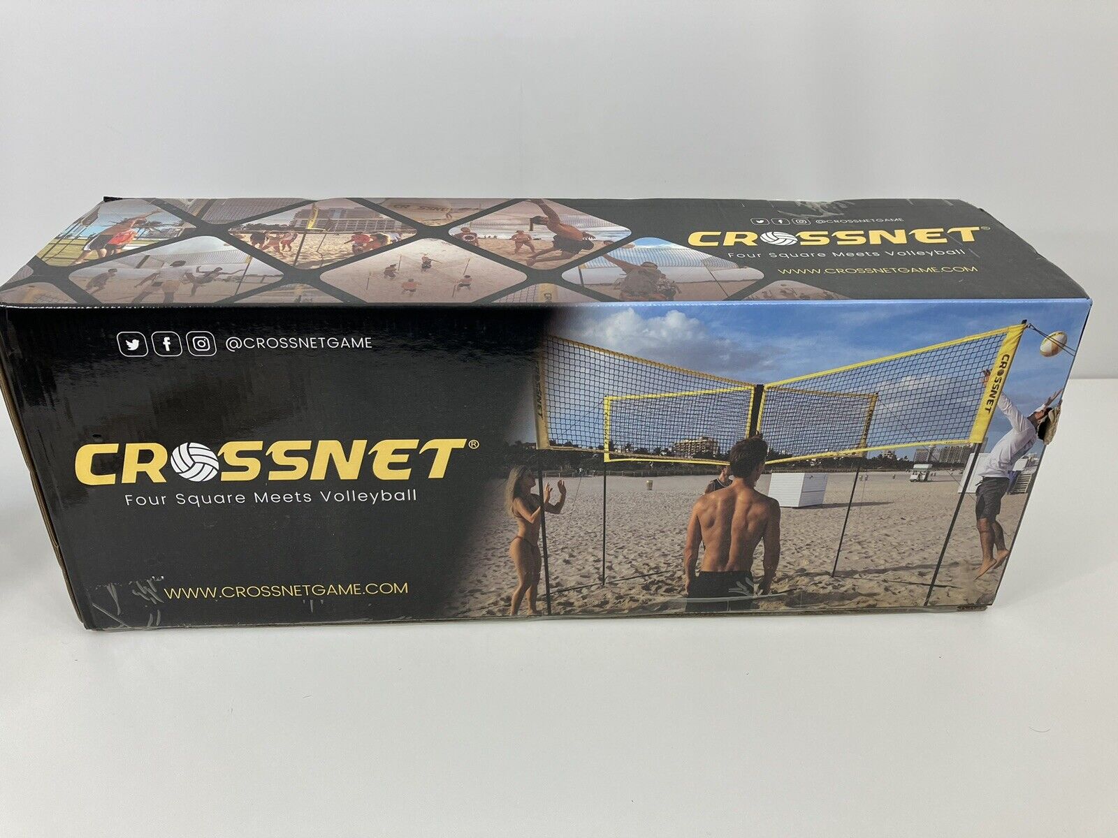 CROSSNET, Four Square Volleyball Net