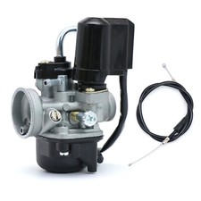 Carburador DELLORTO PHVA 17,5ED 17,5 mm con estrangulador eléctrico para scooter PIAGGIO VESPA 50cc