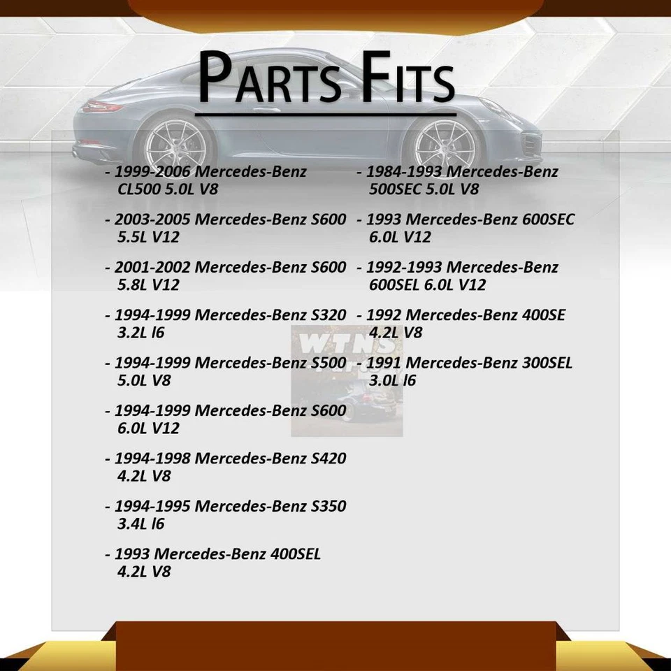 Extremos de barra de amarre delanteros de suspensión 2x para Mercedes-Benz CL500 5,0 L 1999-2006 Foto 2 de 3