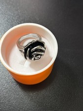 Stainless Steel Rose Ring