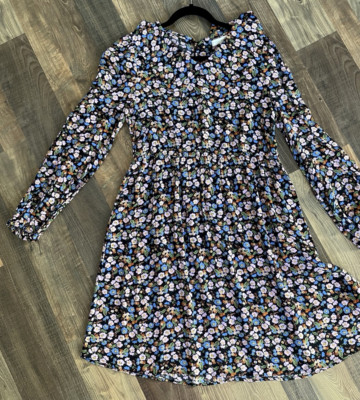 M&S X GHOST Ditsy Floral Tea Dress Wedding  Girls Size 15-16 YRS