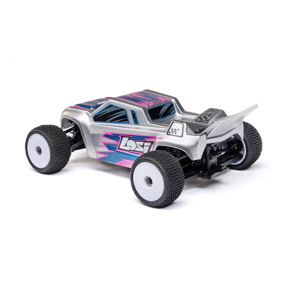Caminhão Losi Micro-T 1/28 2WD prata RTR LOS-1392T2 - Imagem 4 de 4
