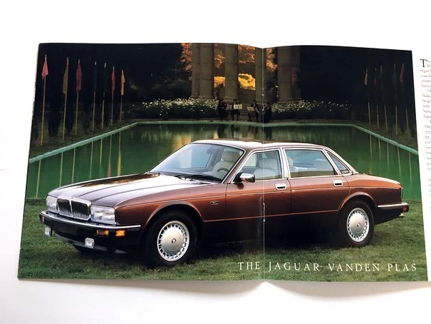 1991 Jaguar XJ6 Sovereign XJS Convertible 14-page Original Car Sales Brochure Foto 4 de 4