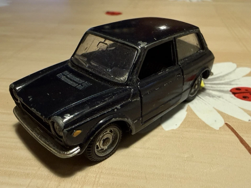 MEBETOYS 1:43 AUTOBIANCHI A 112 PRIMA SERIE RUOTE GOMMA A-48 MATTEL Italia - Immagine 2 di 4