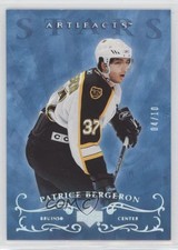 2006-07 Upper Deck Artifacts Platinum /10 Patrice Bergeron #154 0i6