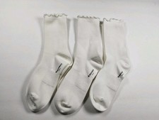 Bombas Lightweight Lattice Trim Socks Lot Of 3 Pairs Size S