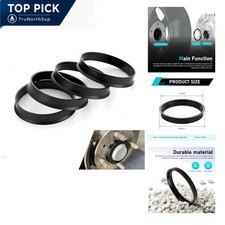 4 Pack 66.6mm To 57.1mm Hub Centric Rings Plastic Wheel Adapter For Vehicle Hubs 4 Pack 66.6mm To 57.1mm Hub Centric Rings Plastic Wheel Adapter For Vehicle Hubs