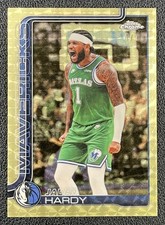 Marketplace image: 1/1 JADEN HARDY 2025-26 TOPPS CHROME UPDATE #140 SUPERFRACTOR 1/1 MAVERICKS