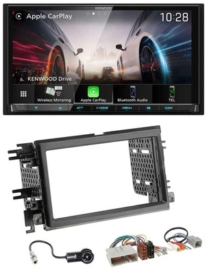 Kenwood MP3 2DIN USB DAB Bluetooth Autoradio für Ford Mustang F 150 04-09 - Bild 1 von 4