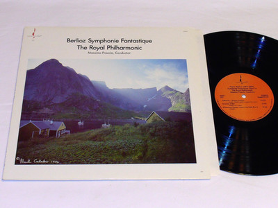 BERLIOZ Symphony Fantastique LP Chesky Records 1986 Royal Philharmonic Freccia