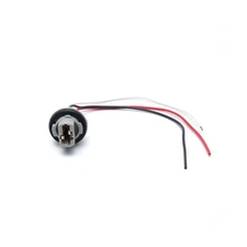 Floesser Connector Plug Socket with 7.5" Pigtail for W21/5 or 7443 Wedge Base...