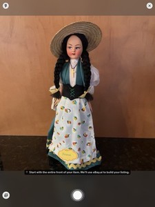 Vintage Eros Italian Firenze Doll