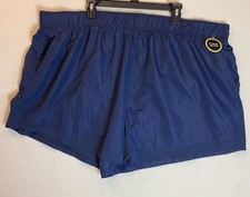 Athletic Works Women s 3X Shorts With Liner Dark Blue 24W/26W