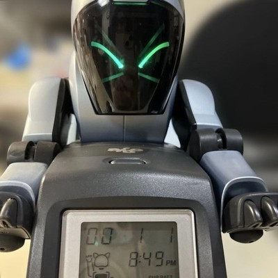 Sony AIBO ERS-210 Robot Dog Silver with Energy Station Box Junk