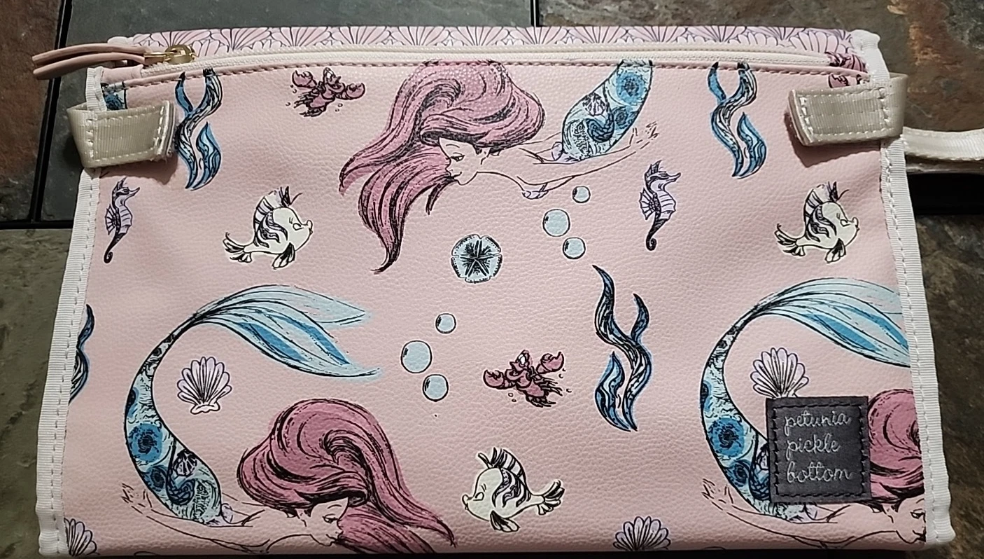 Petunia Pickle Bottom Nimble Diaper Clutch & Changer Disney Baby Little Mermaid