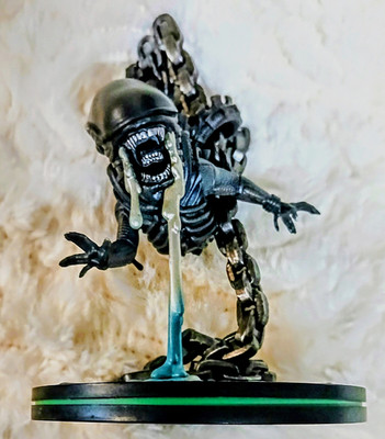 Quantum Mechanix QMx Q-Fig Alien Xenomorph Figure Diorama 2017 Aliens