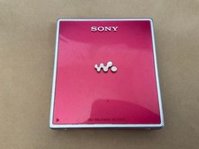 Sony MD Walkman MZ-E620 MiniDisc Recorder Portable Player Pink No Box Used
