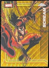 2026 Topps Chrome Marvel Comics #148 Scream Gold Wave Refractor 14/50