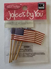Jolee's By You Boutique 4th of July America USA American Flag Die Cut Stickers