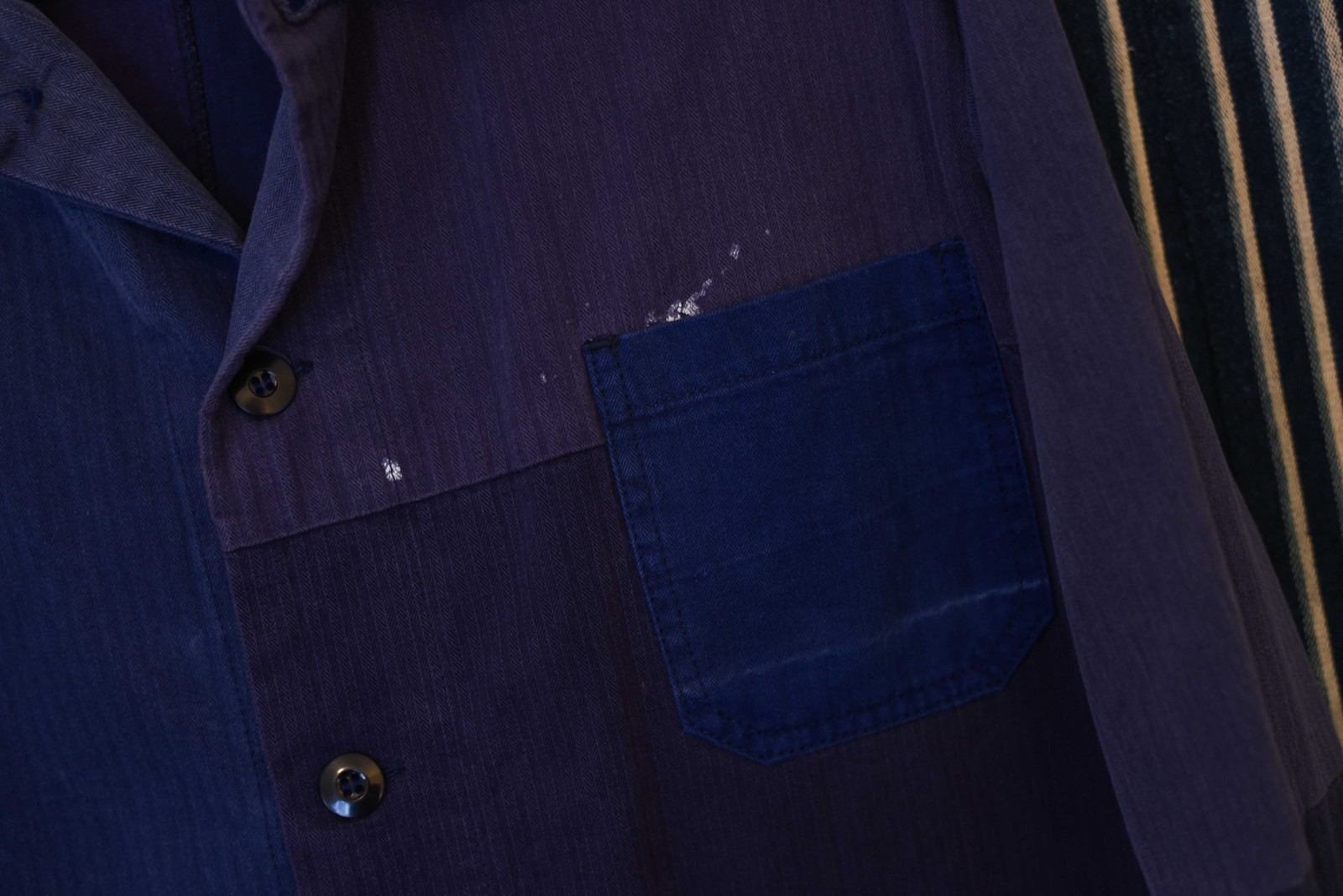 BRUT ARCHIVE Patchwork HBT Chore Jacket REWORK - … - image 3