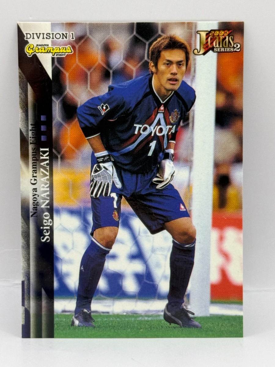 Seigo Narazaki J.League Official Card Nagoya Grampath Japanese