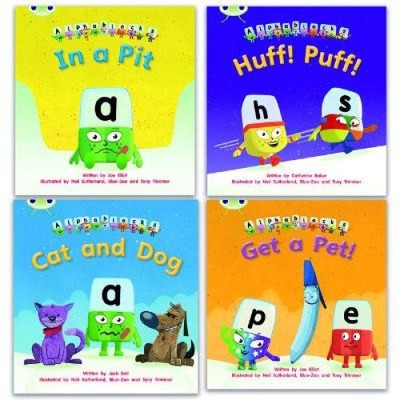 Learn to Read at Home with Bug Club Phonics Alphablocks: Phase 2 - Reception