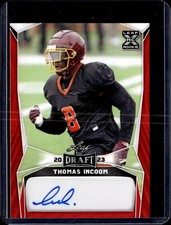 2023 Leaf Draft #BA-TI1 Thomas Incoom Autographs Red