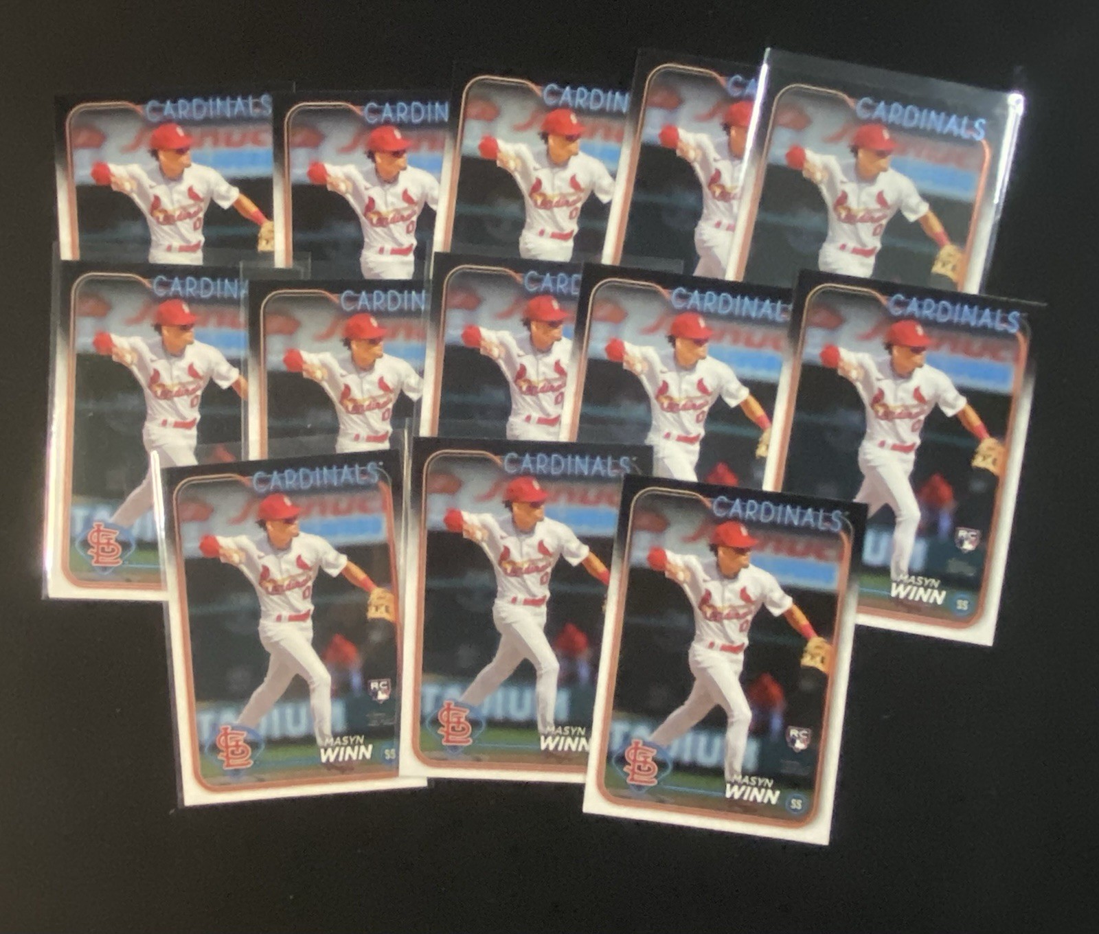 2024 Topps Series 2 Masyn Winn BASEBALL Rookie RC #480 STL Cardinals 13X BASE