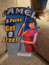 Vintage 1992 Camel Lights Pool Table Display Only