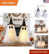 Halloween Ghost Decorations,Spooky Ghost Crafts for Halloween Decor Indoor