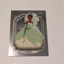 Tiana 2024 Topps Chrome Disney Base #137 Princess and the Frog