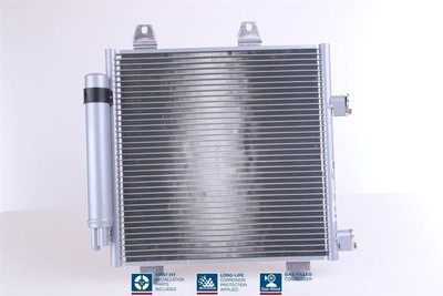 NISSENS Kondensator, Klimaanlage 94891 für CITROËN PEUGEOT TOYOTA