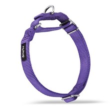 Hyhug Martingale Dog Collar Medium Purple Escape - Proof Heavy Duty Nylon Du...
