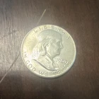 1960 Franklin Half Dollar 90% Silver 50C Circulated Uncertified US Coin