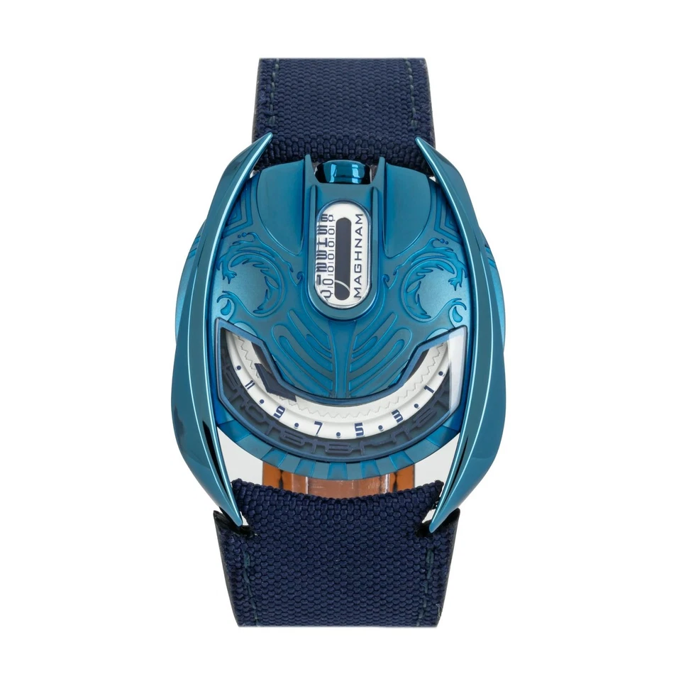Revolution x Maghnam Mohareb "Ocean Relic" Edition Blue Steel Manual 39mm Watch