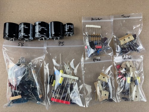 Sansui 3000A Complete Rebuild Kit High-Quality Receiver Recap Transistors