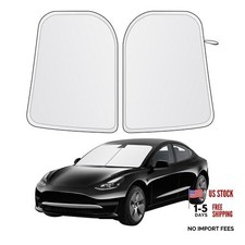 Tesla Windshield Sun Shade for Model 3/Y - Custom Size - Model-3  Model-Y
