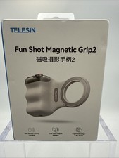 TELESIN Fun Shot Magnetic Phone Grip Selfie Light Bundle for iPhone/Android