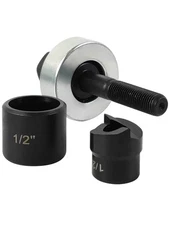 1/2" Conduit Hole Size Knockout Punch Unit with Manual Draw Stud â€“ (0.86" â...
