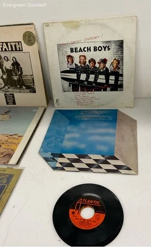 Vinyl Music Record Lot, Beach Boys, Grateful Dead