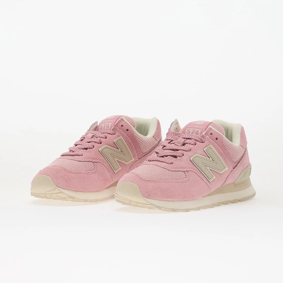 WMNS New Balance 574 Rose Sugar WL574CSP Mujer Rosa Informal Zapatos Tenis Foto 2 de 4