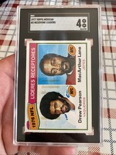 1977 Topps MEXICAN #2 Receiving Leaders Pearson Lane SGC VGEX 4 RARE BLAZER🔥🔥