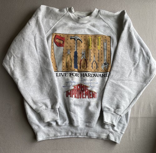 Home Improvement Sweatshirt Tim Allen Santee Sweats Size XL 90s De Santis