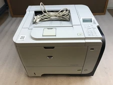 HP Laserjet P3015 Monochrome Workgroup Laser Printer - No Toner 40K pg ct