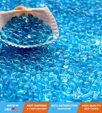 Glass Stones, 1Lb/460g Irregular Sea Glass Pebbles Non-Toxic Artificial Crystal