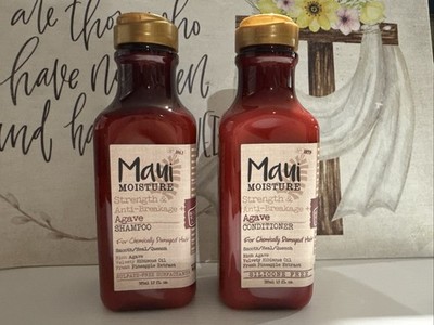 Maui MOISTURE Agave Shampoo & Conditioner W/Hibiscus Oil & Pineapple Extract