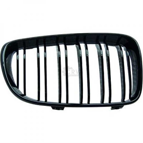 KüHlergrill KüHlergitter Schwarz GläNzend FüR Bmw 1Er E87 E81-image
