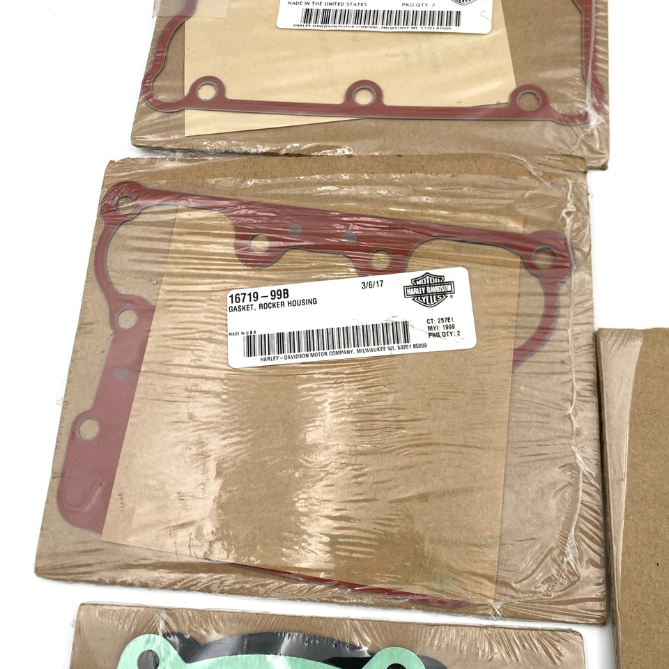 Kit de juntas incompleto OEM Harley 25700441 revisión de extremo superior 85 mm 15-20 Street XG Foto 4 de 4